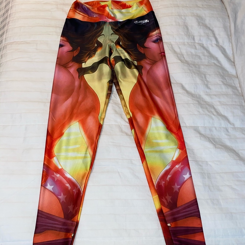 Wonder Woman leggings.